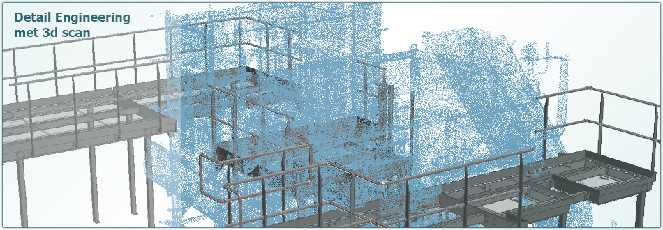 Bordessen geproduceerd in een productiefabriek met behulp van 3D-scan en puntenwolk technologie bij Yngine