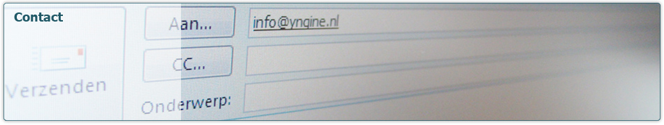 Contact met Yngine per e-mail