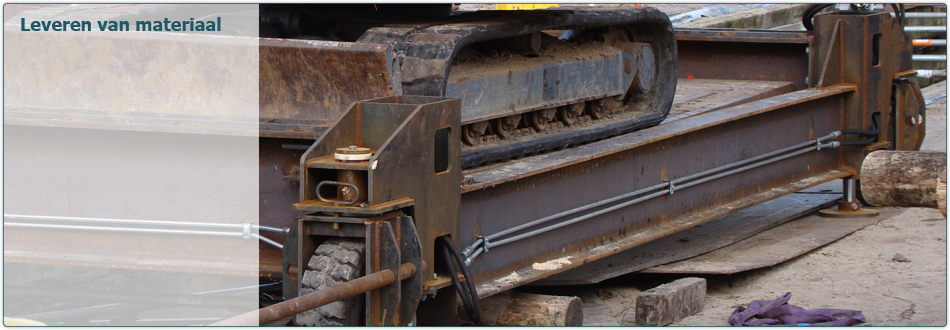 Leveren van specieke engineering en stalen materialen als bouwpakket